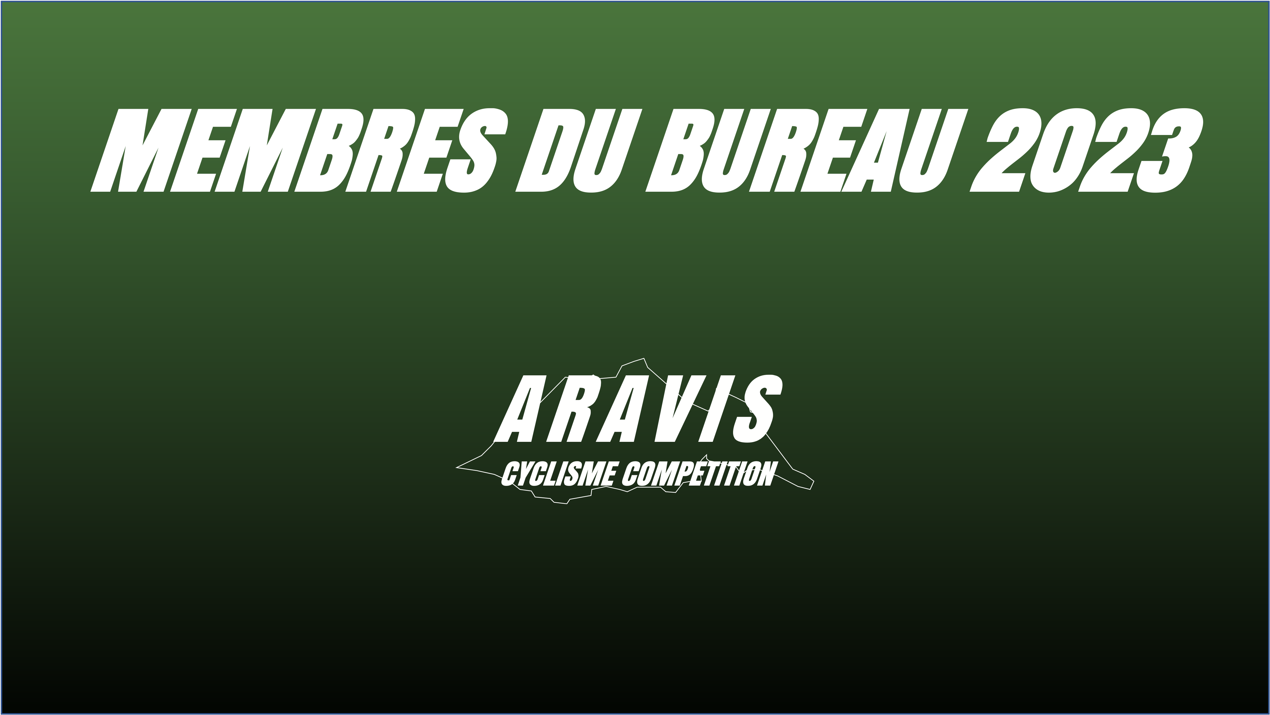 Membres du bureau 2023